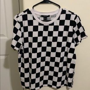 checkered shirt